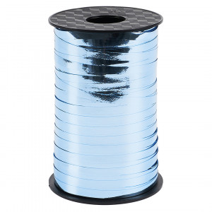 Логотип «Лента полипропиленовая (0,5 см*250 м) Голубой, Металлик, 1 шт.»