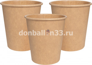 Логотип «Стаканы (250 мл) Мастхэв, Крафт, 6 шт.»