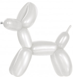 Логотип «Шар (2''/5 см) ШДМ, Белый, пастель, 100 шт.»