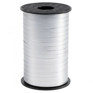 Логотип «Лента полипропиленовая (0,5 см*250 м) Серебро, Матовый металл, 1 шт.»