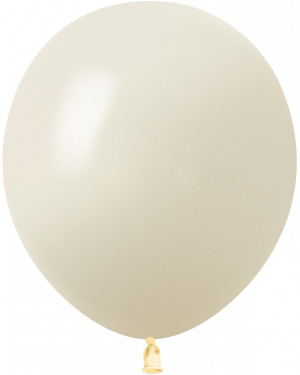 Логотип «Шар (5''/13 см), Слоновая кость, пастель ретро, 100 шт.»