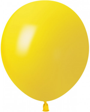 Логотип «Шар (5''/13 см), Желтый, пастель, 100 шт.»