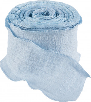 Логотип «Лента тканевая (4 см*9,14 м) Нежная волна, Голубой, 1 шт.»