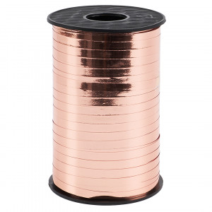 Логотип «Лента полипропиленовая (0,5 см*250 м) Розовое Золото, Металлик, 1 шт.»