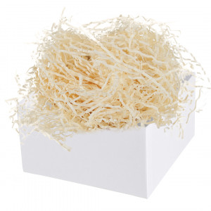 Логотип «Наполнитель для коробок, бумага, Ванильно-кремовый, 50 г.»