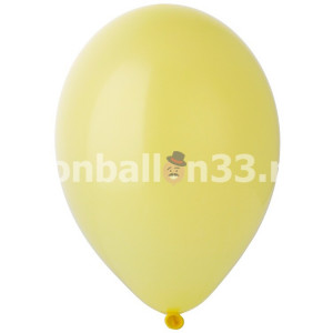 Логотип «И 12"/043 Пастель Baby Yellow, 100шт»