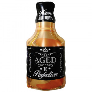 Логотип «Шар (29''/74 см) Фигура, Бутылка Виски, 1 шт. в уп.»