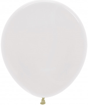 Логотип «Шар (18''/46 см), Прозрачный (390), кристалл, 25 шт.»