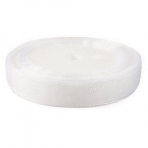 Логотип «Лента органза (2,5 см*22,85 м) Белый, 1 шт.»