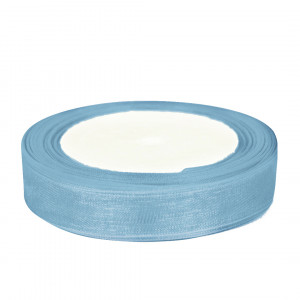 Логотип «Лента органза (2,5 см*22,85 м) Голубой, 1 шт.»