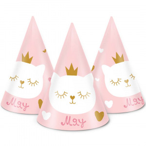 Логотип «Колпаки, Котенок Принцесса, 6 шт. в упак.»