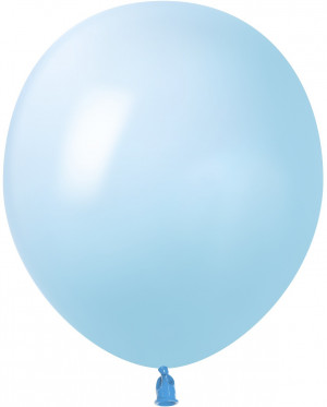 Логотип «Шар (18''/46 см), Нежно-голубой, макарунс, 10 шт.»