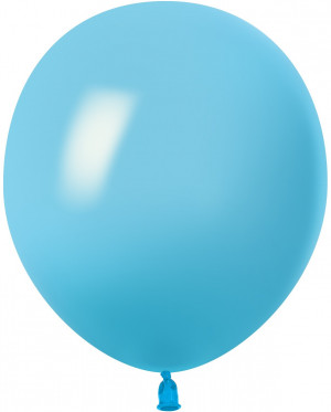 Логотип «Шар (18''/46 см), Голубой, пастель, 10 шт.»