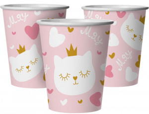 Логотип «Стаканы (250 мл) Котенок Принцесса, 6 шт.»