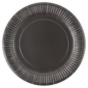 Логотип «Тарелки (9''/23 см) Мастхэв, Черный, 6 шт.»