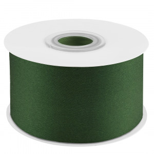 Логотип «Лента атласная (3,8 см*22,85 м) Темно-зеленый, 1 шт.»