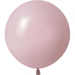 Логотип «Шар (24''/61 см), Пыльная роза, пастель ретро, 3 шт.»