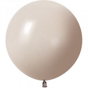 Логотип «Шар (24''/61 см), Белый песок, пастель ретро, 3 шт.»