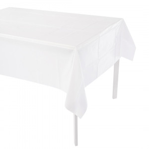 Логотип «Скатерть одноразовая, Мастхэв, Белый, 137*274 см, 1 шт.»