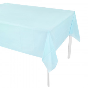 Логотип «Скатерть одноразовая, Мастхэв, Светло-голубой, 137*274 см, 1 шт.»
