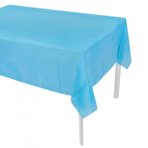 Логотип «Скатерть одноразовая, Мастхэв, Небесно-голубой, 137*274 см, 1 шт.»