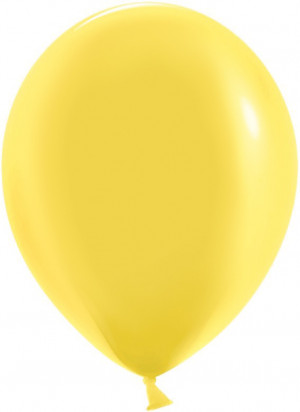 Логотип «Шар (12''/30 см), Желтый, пастель, 100 шт.»
