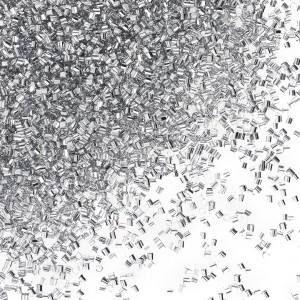 Логотип «Конфетти фольга Цилиндр, Серебро, Металлик, 0,2 см, 20 г.»